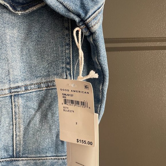 Good American Fit For Success Jumpsuit - Medium BLUE - Picture 5 of 9